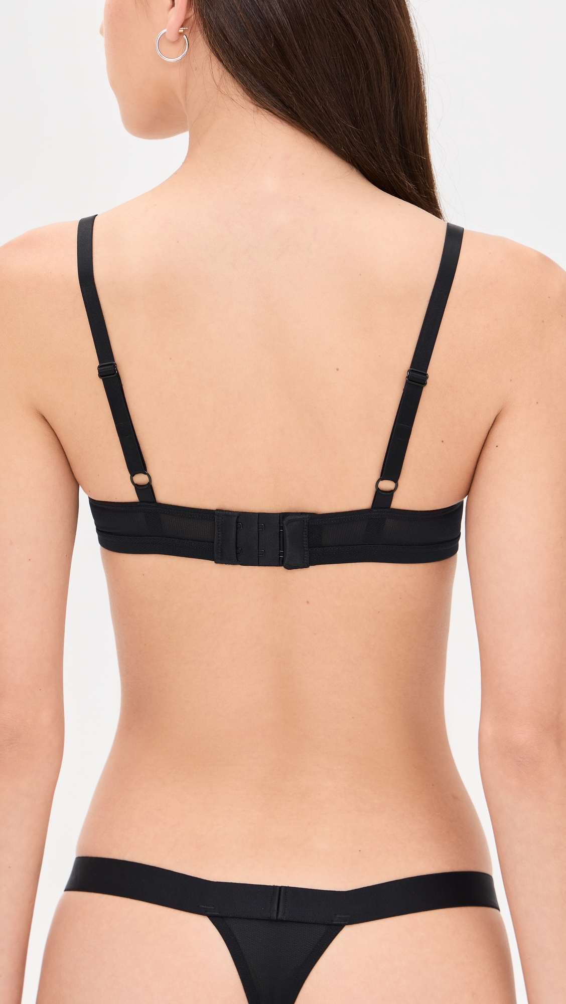 Sieve Non-Wire Bra Black