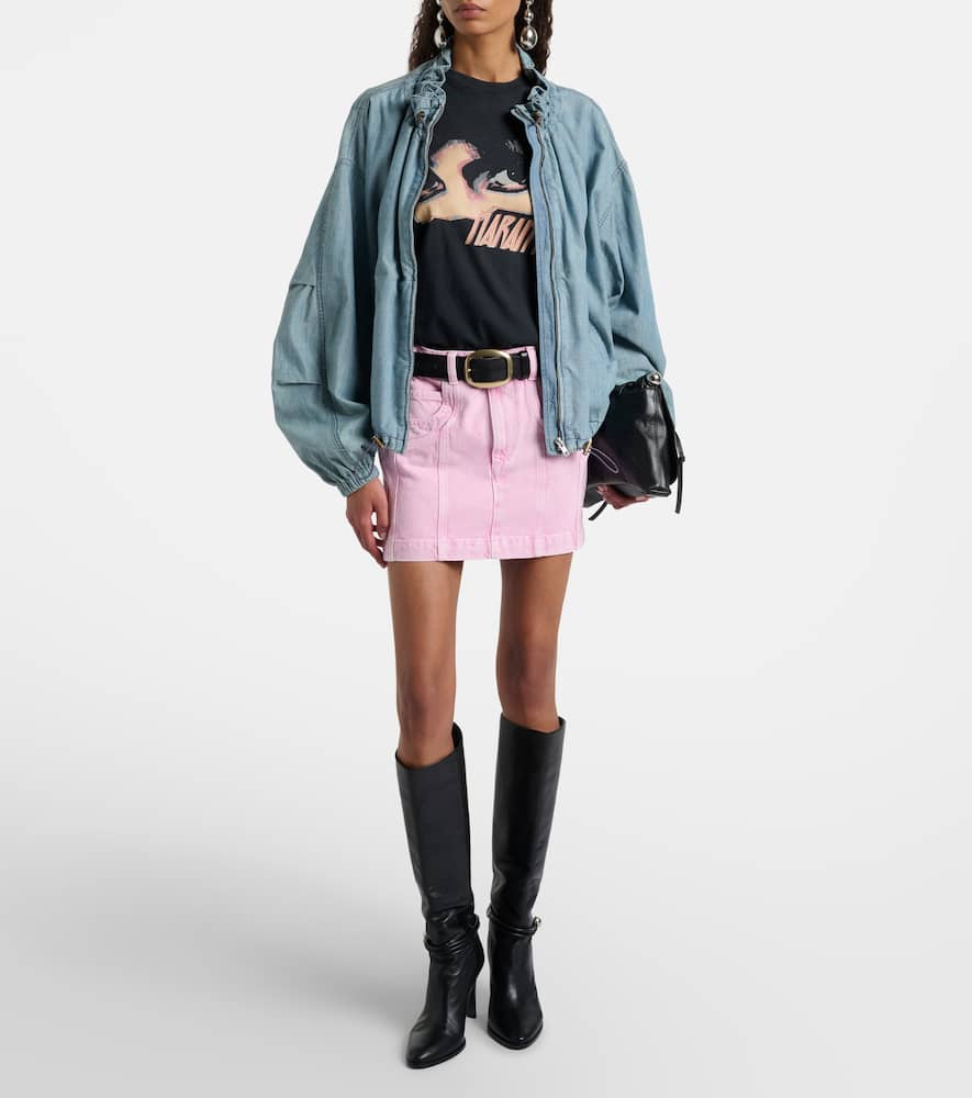 Juana denim minskirt
