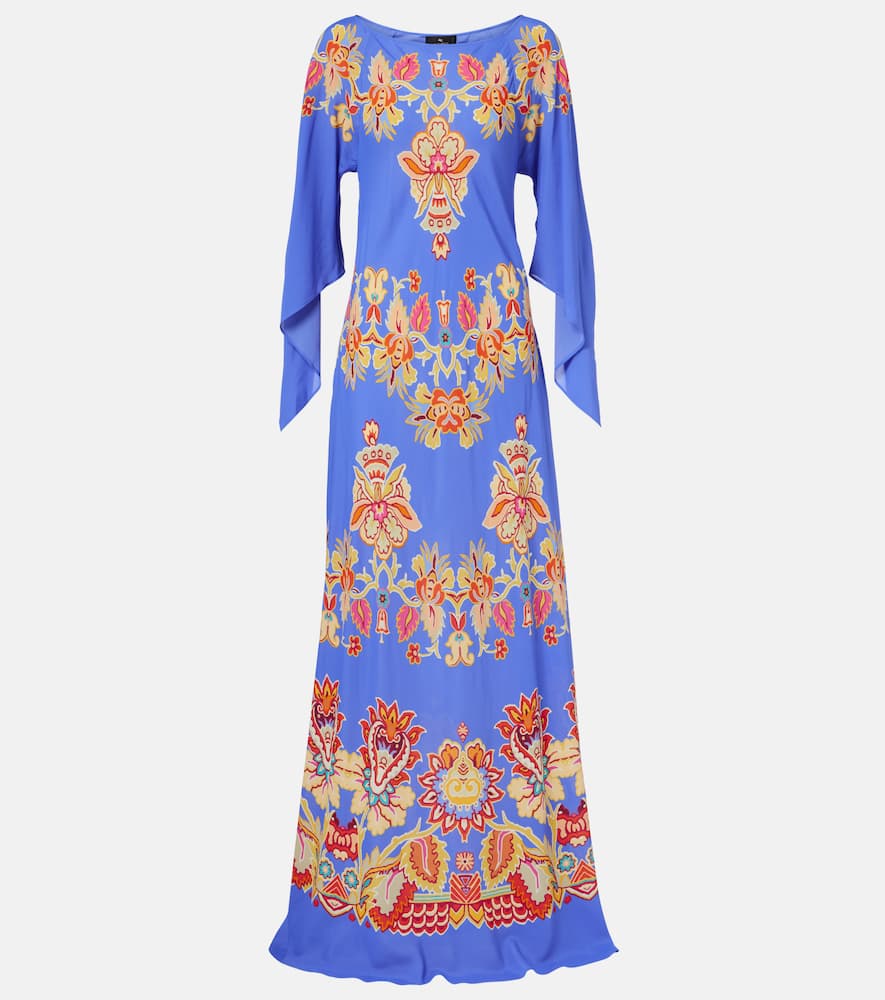 Printed maxi dress