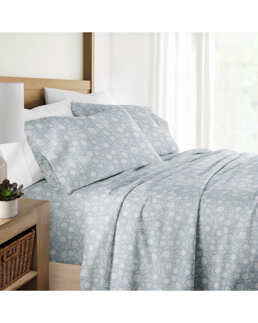 300 Thread Count 4Pc Cotton Pattern Sheet Set