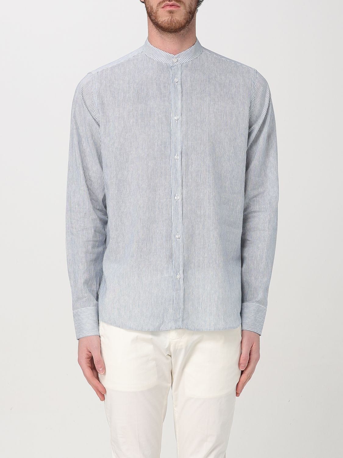 Shirt Men color Blue