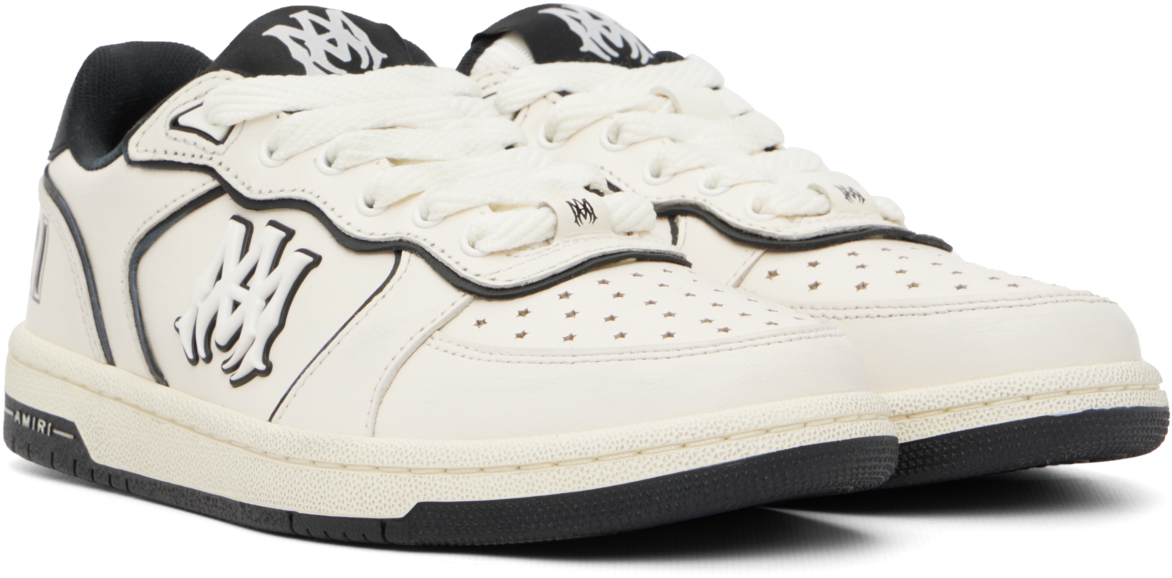 Off-White & Black Newport Sneakers