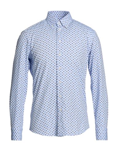 Man Shirt Azure Size 15 ¾ Cotton