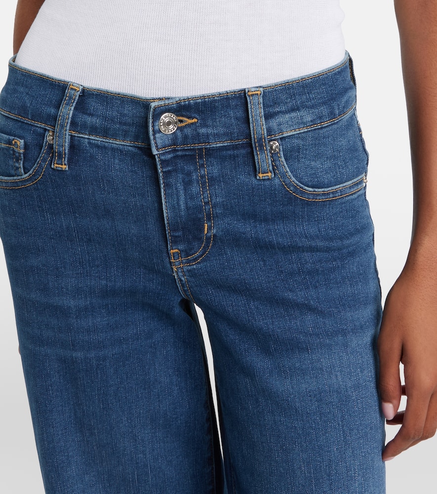 Le Slim Palazzo wide-leg jeans