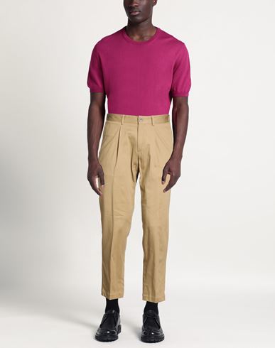 Man Pants Camel Size 30 Wool, Polyester, Elastane
