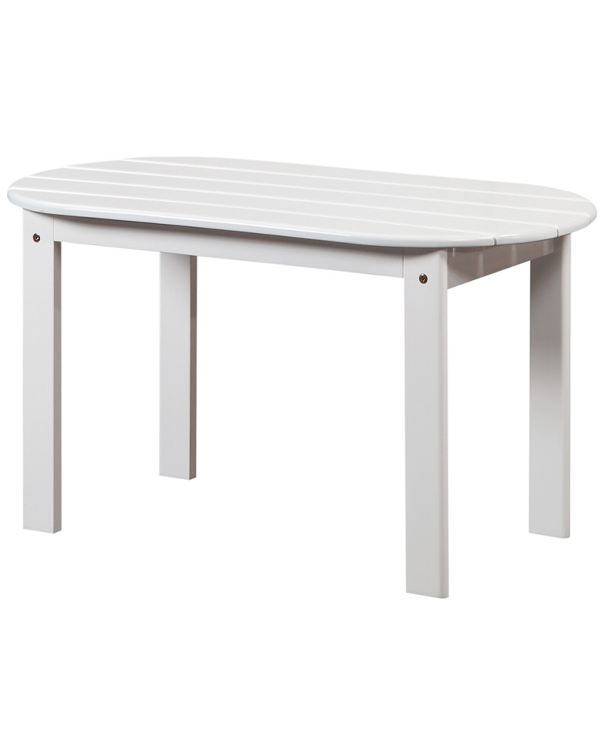 Adirondack White Coffee Table