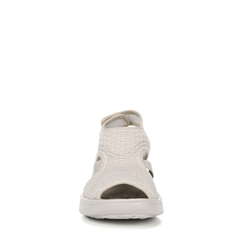 Women's Dream Wedge Sandals (Beige Fabric)