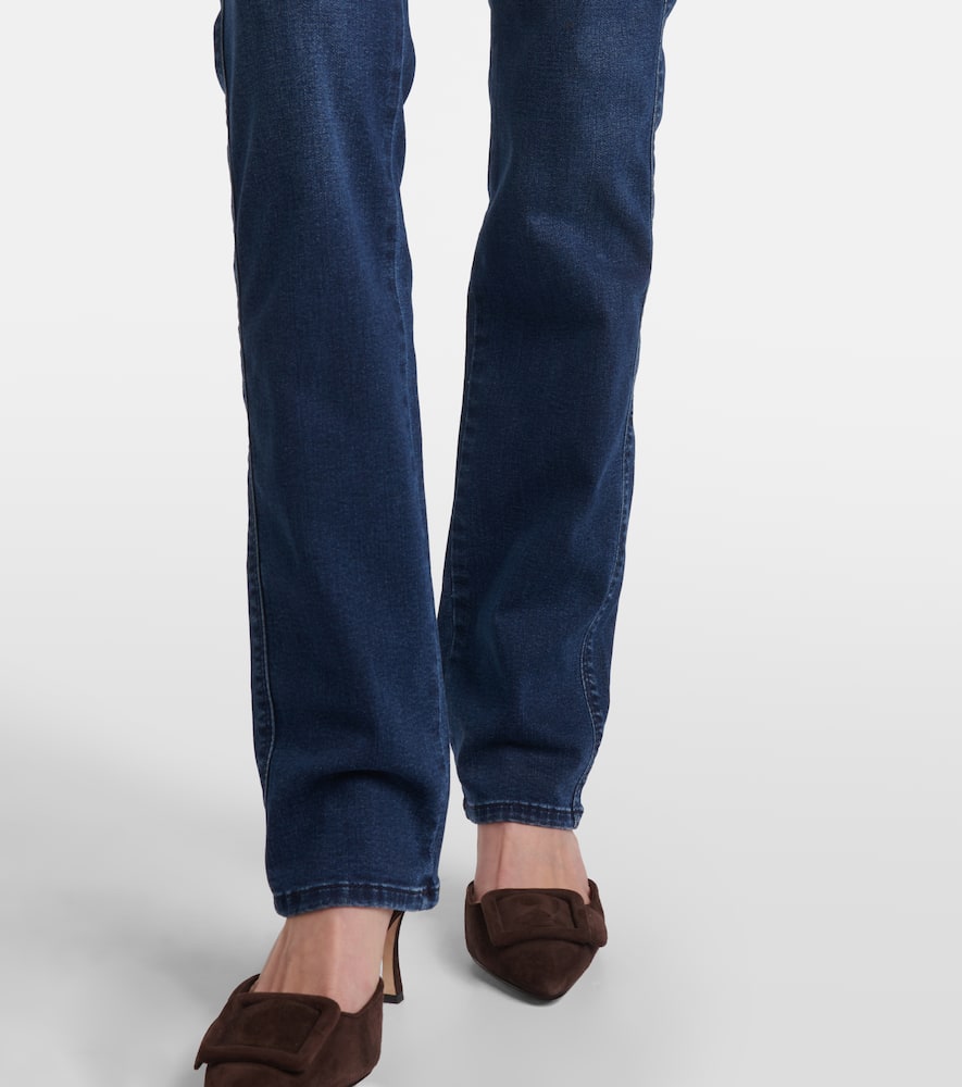 Kimmie mid-rise straight jeans