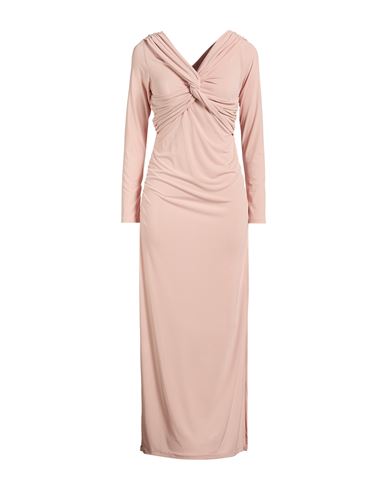 Woman Maxi dress Blush Size M Polyester, Elastane