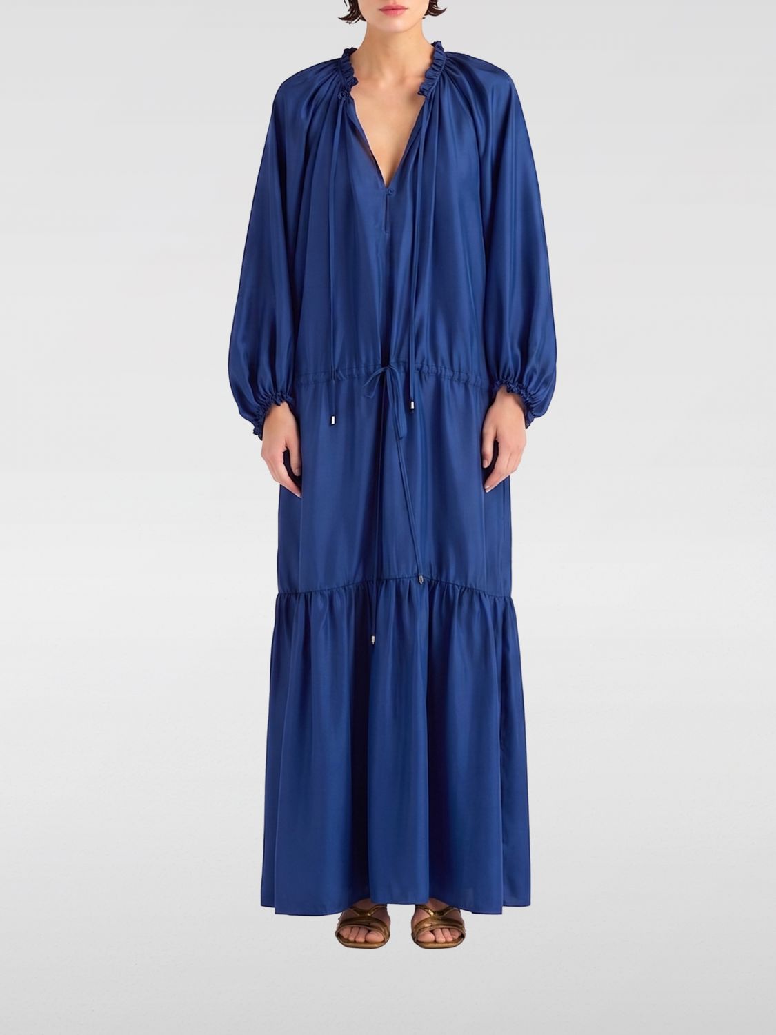 MOMONÌ Dress Woman color Navy