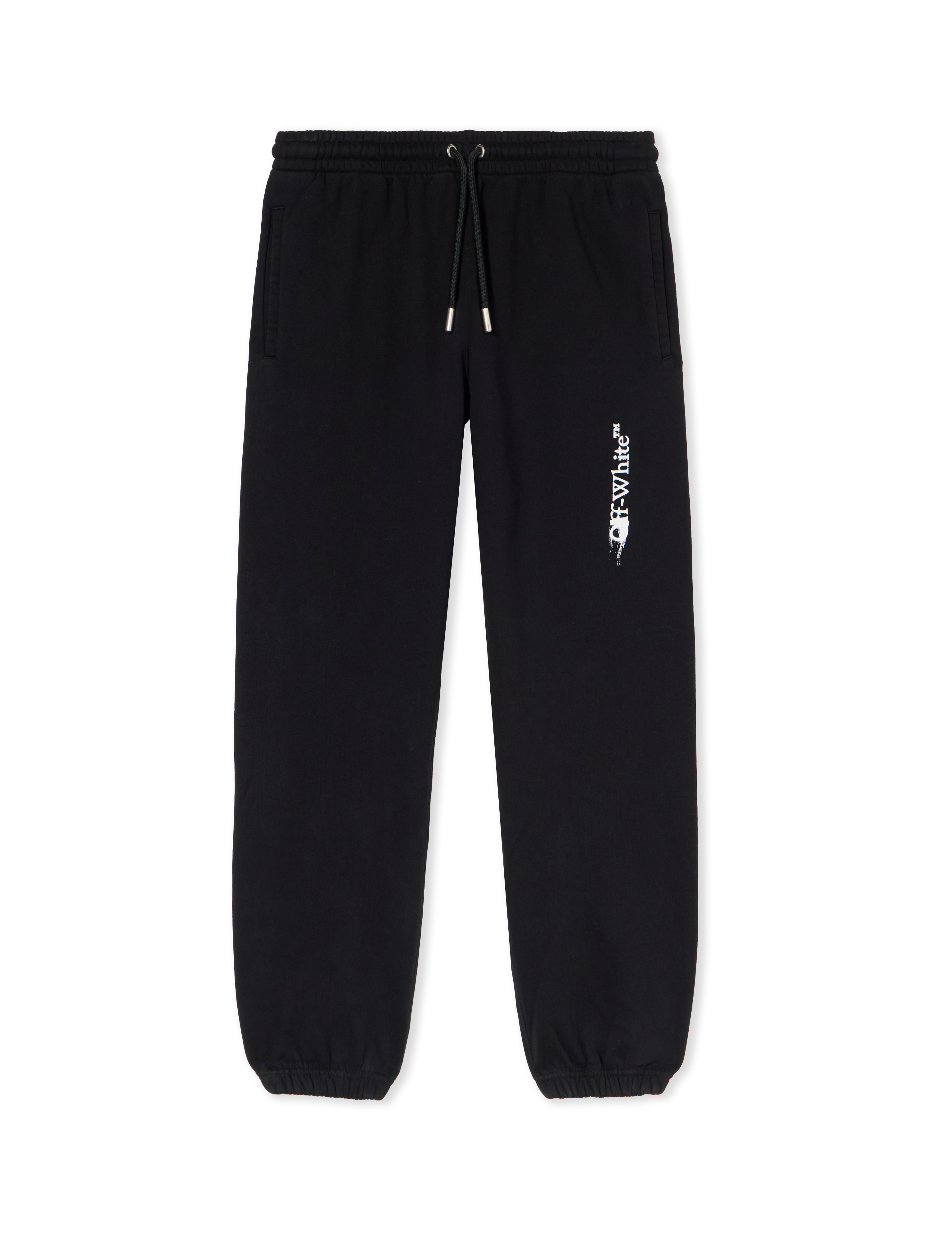 Ink Arrow Cuffed Sweatpants - Male Pants Black