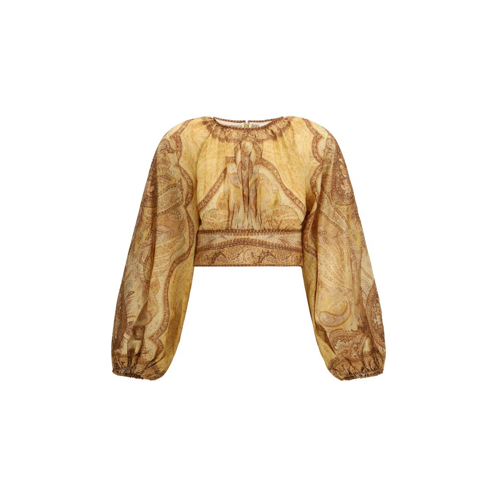 Wanderlust Blouse — Beige