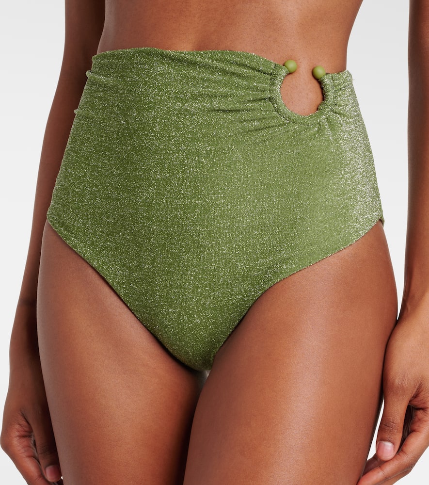 Taita gathered bikini bottoms