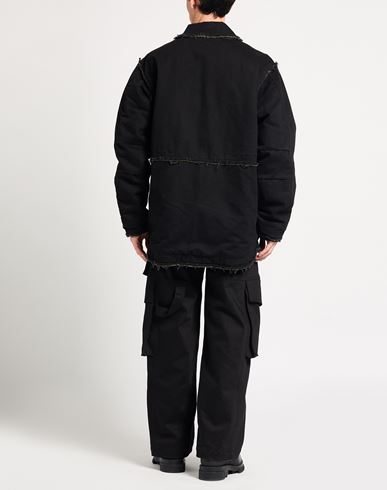 Man Denim outerwear Black