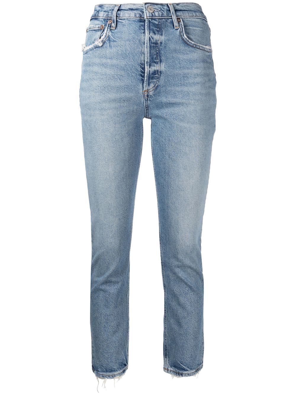 Riley high-waist jeans - Blue