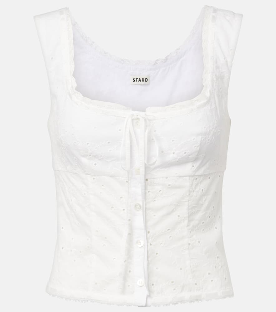 Lou broderie anglaise cotton top