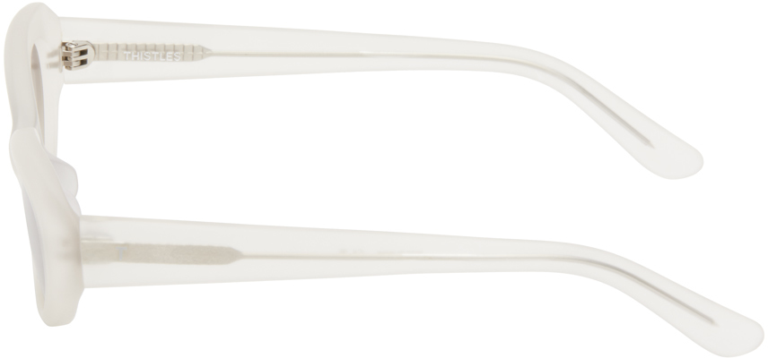 THISTLES Off-White 'The Coco' Sunglasses