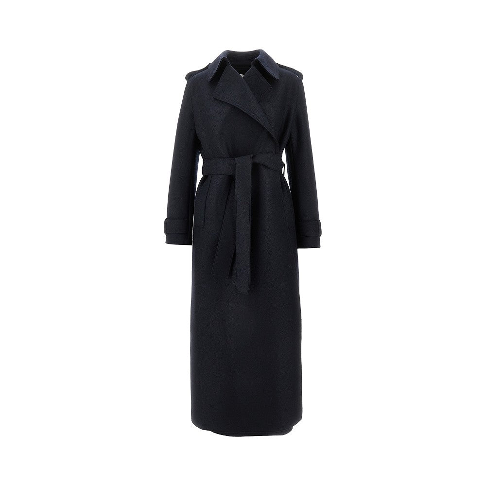 HARRIS WHARF LONDON Pressed wool trench coat Woman 44