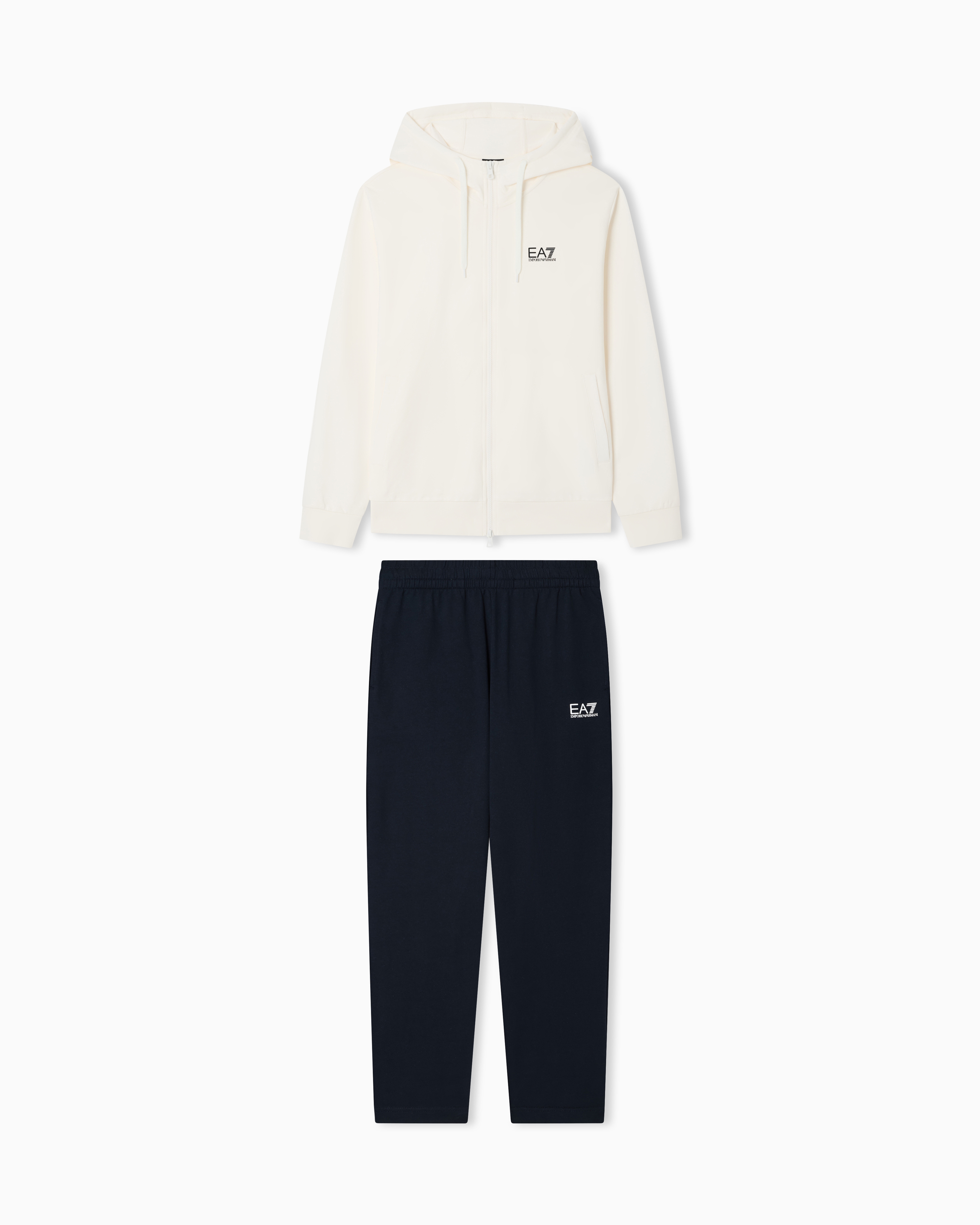 Core Identity cotton-jersey tracksuit