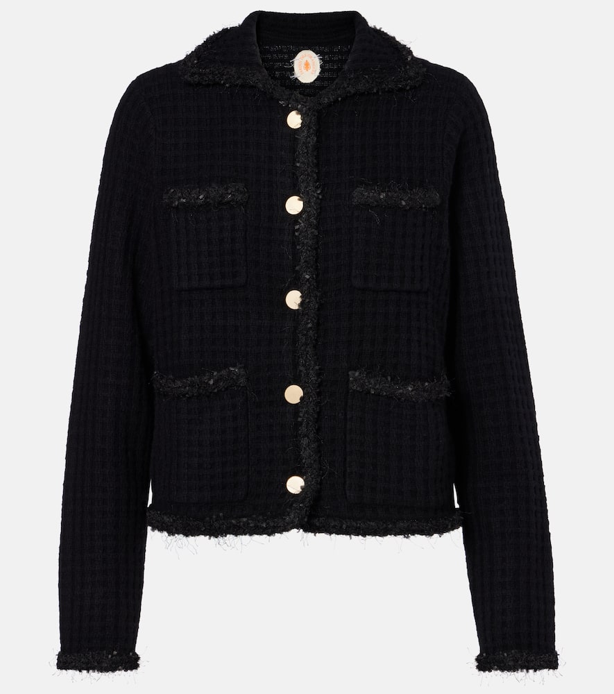 Wool and cashmere cardigan