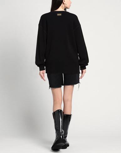 Woman Sweatshirt Black Size XL Cotton