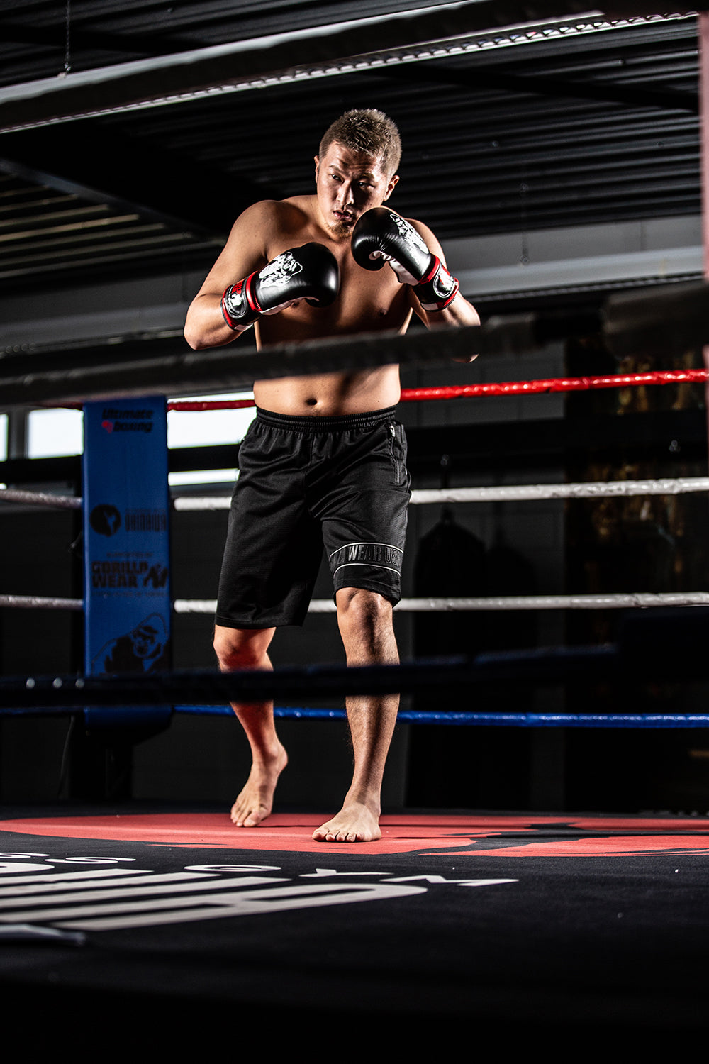 Branson Shorts - Black/Red