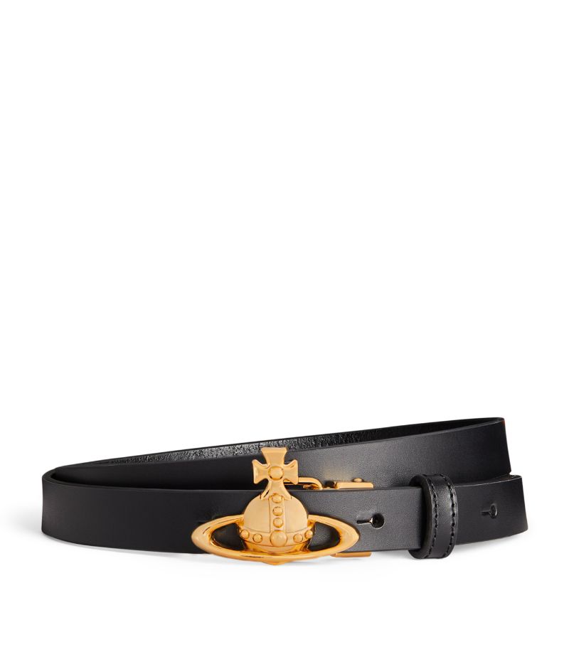 Leather Orb Belt