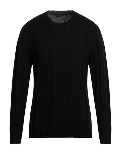 Man Sweater Black Size L Acrylic, Polyamide, Viscose, Wool