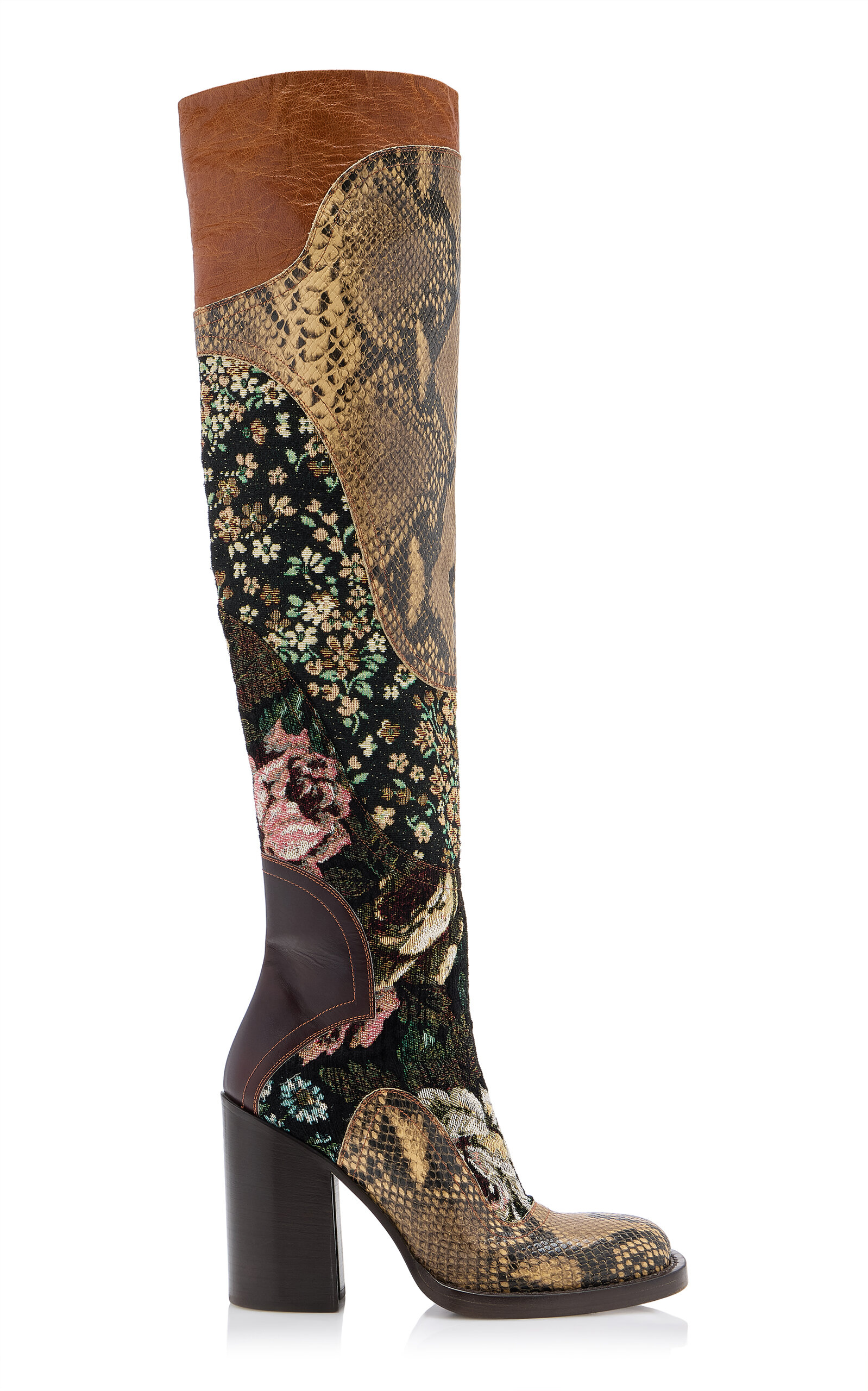 Forest Printed Boots - Moda Operandi