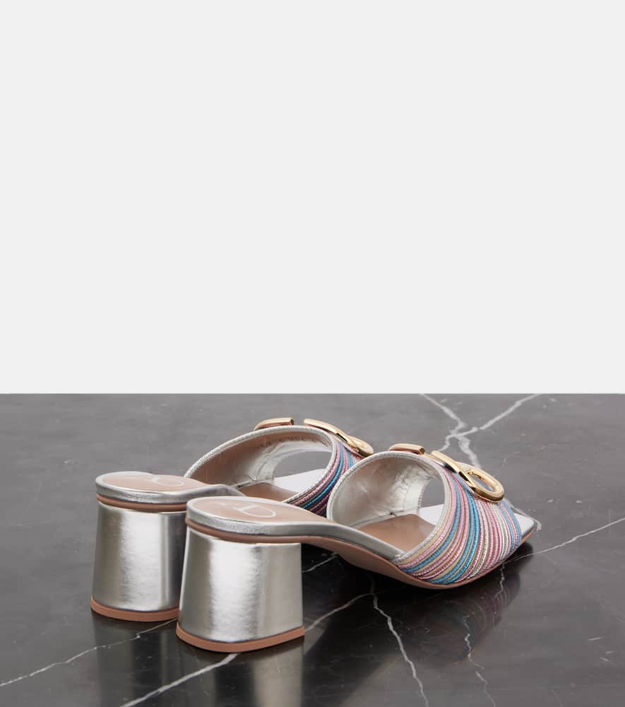 Valentino Garavani VLogo Signature crochet mules