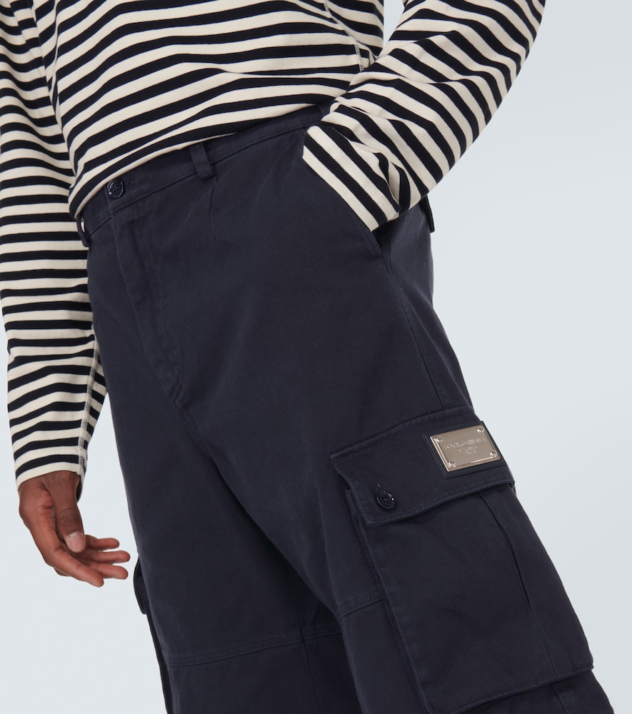Cotton cargo shorts
