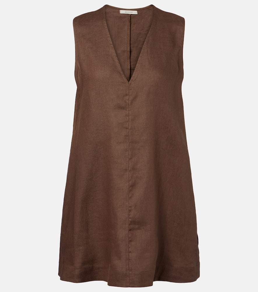 Derya linen minidress
