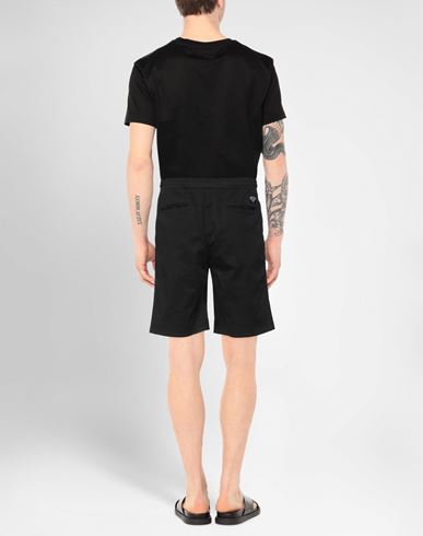 Iuter Man Shorts & Bermuda Shorts Black Size S Cotton, Elastane