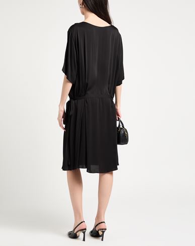 Aspesi Woman Midi dress Black Size 2 Viscose