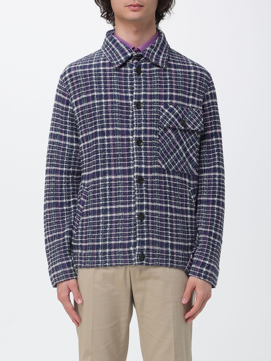 Jacket Men color Red
