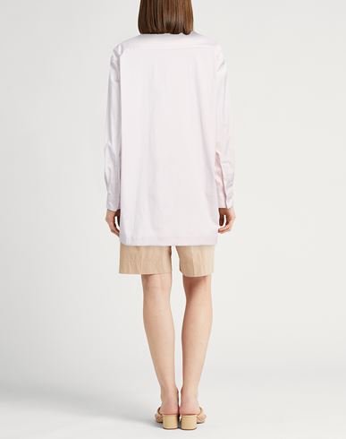 Hevò Woman Shirt Light pink Size 4 Cotton, Polyester, Elastane