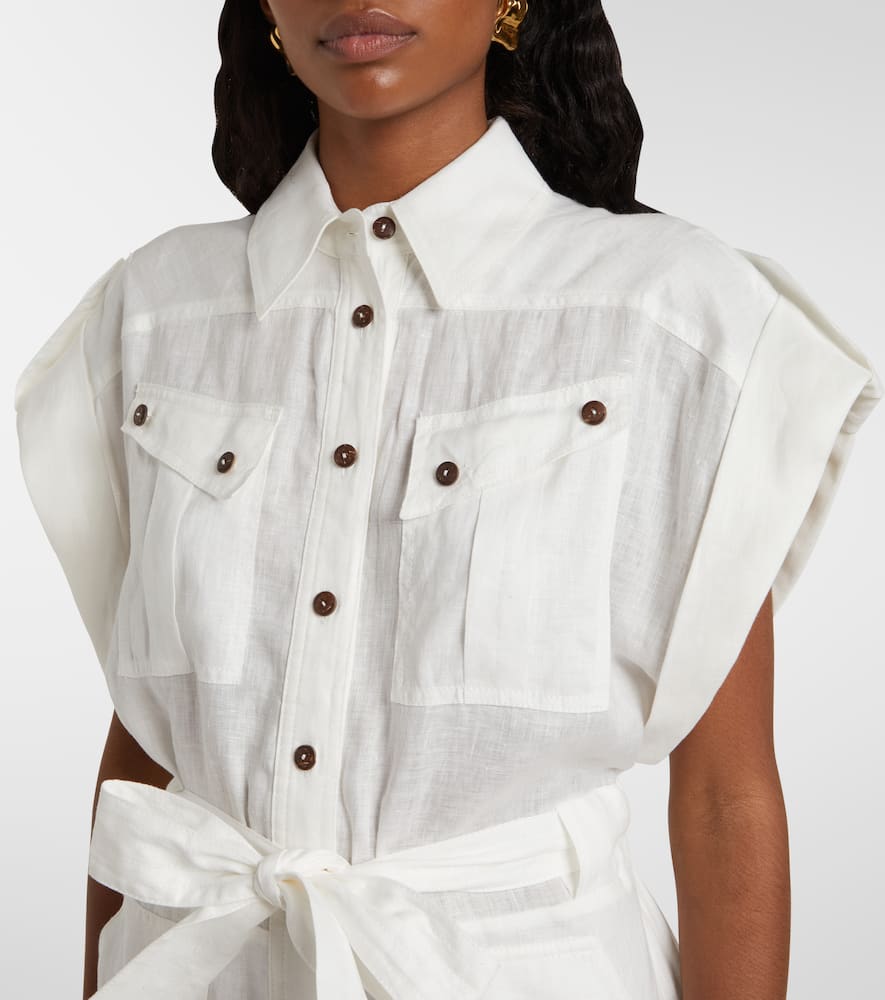 Linen playsuit