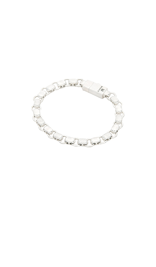 MAPLE Billy Bracelet in Metallic Silver. . Also in