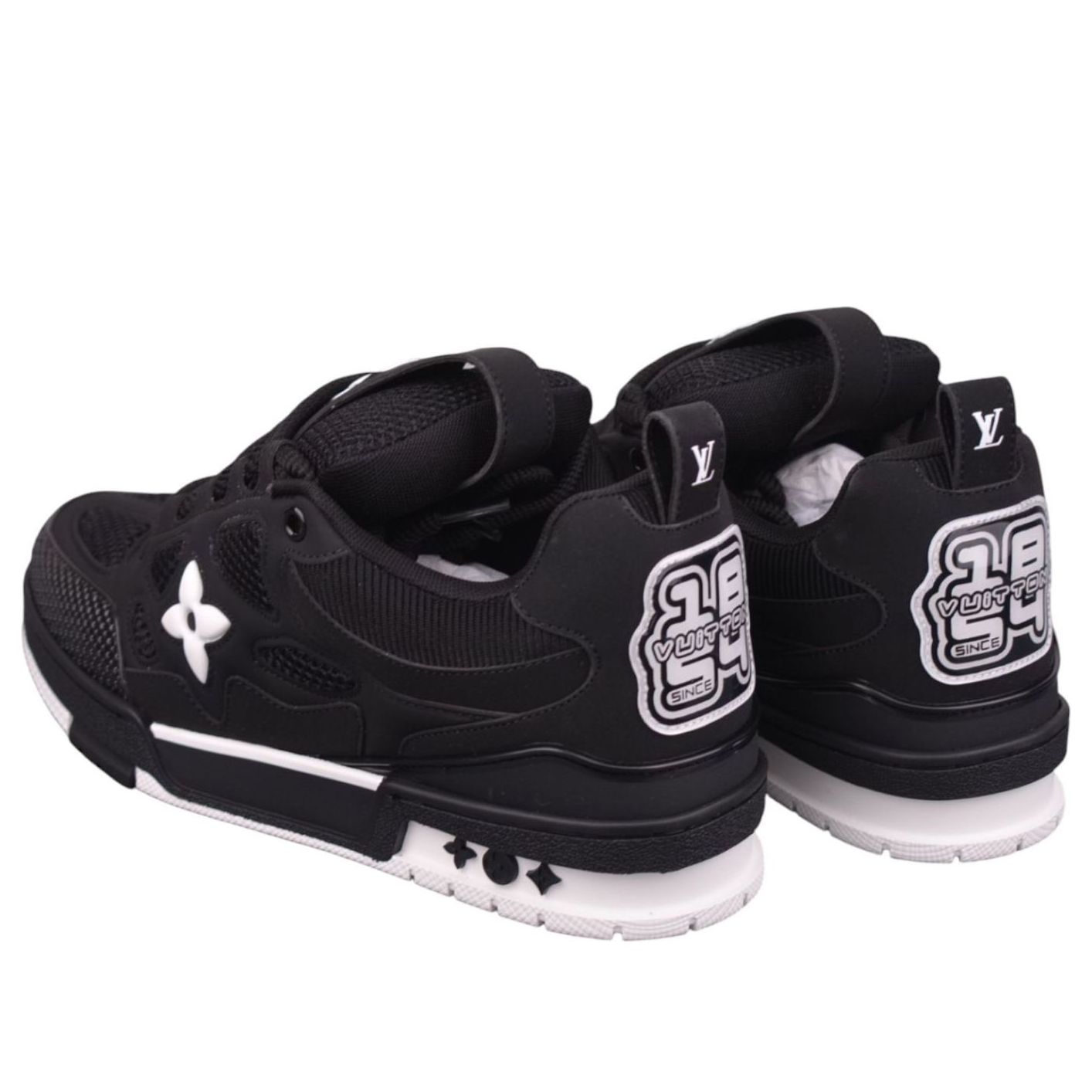 Skate Sneaker 'Black White'