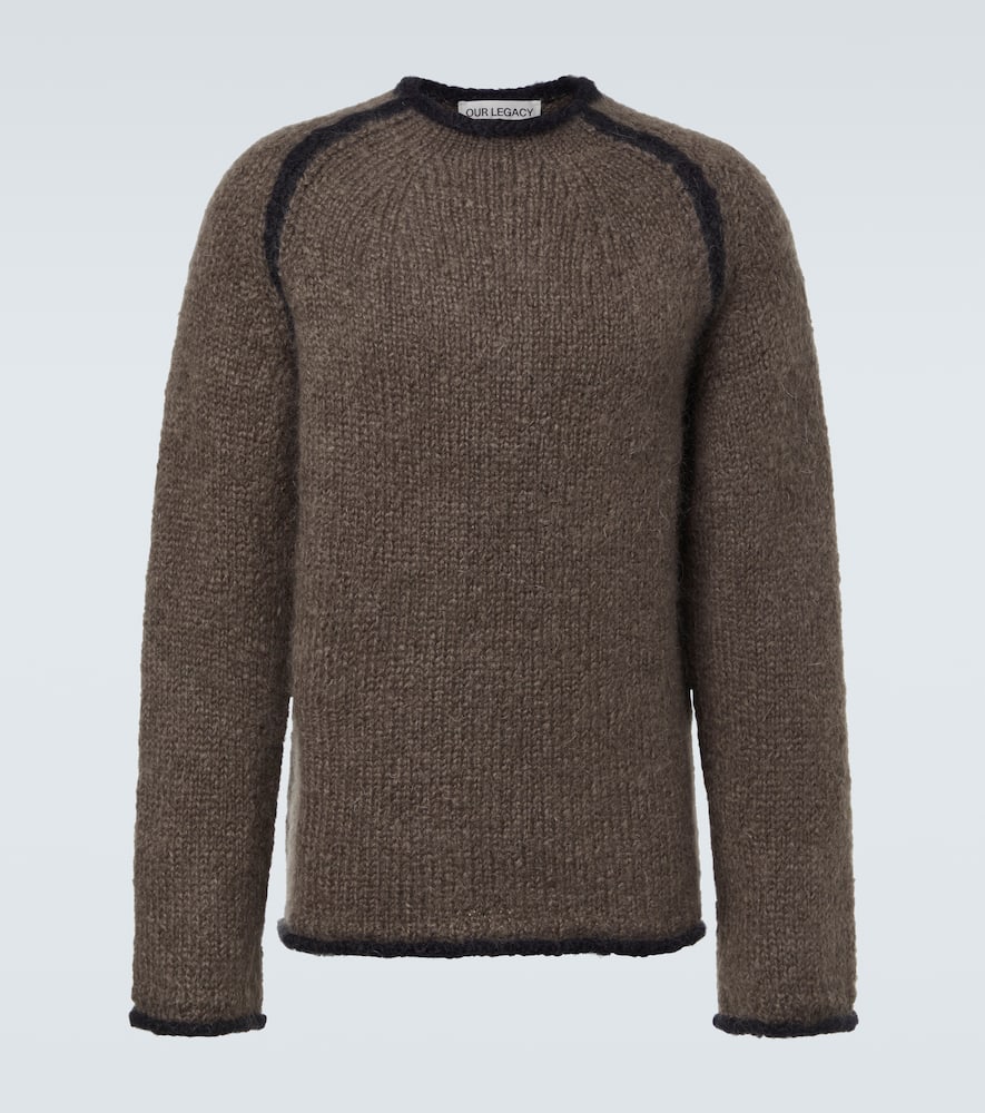 Rider wool and mohair sweater