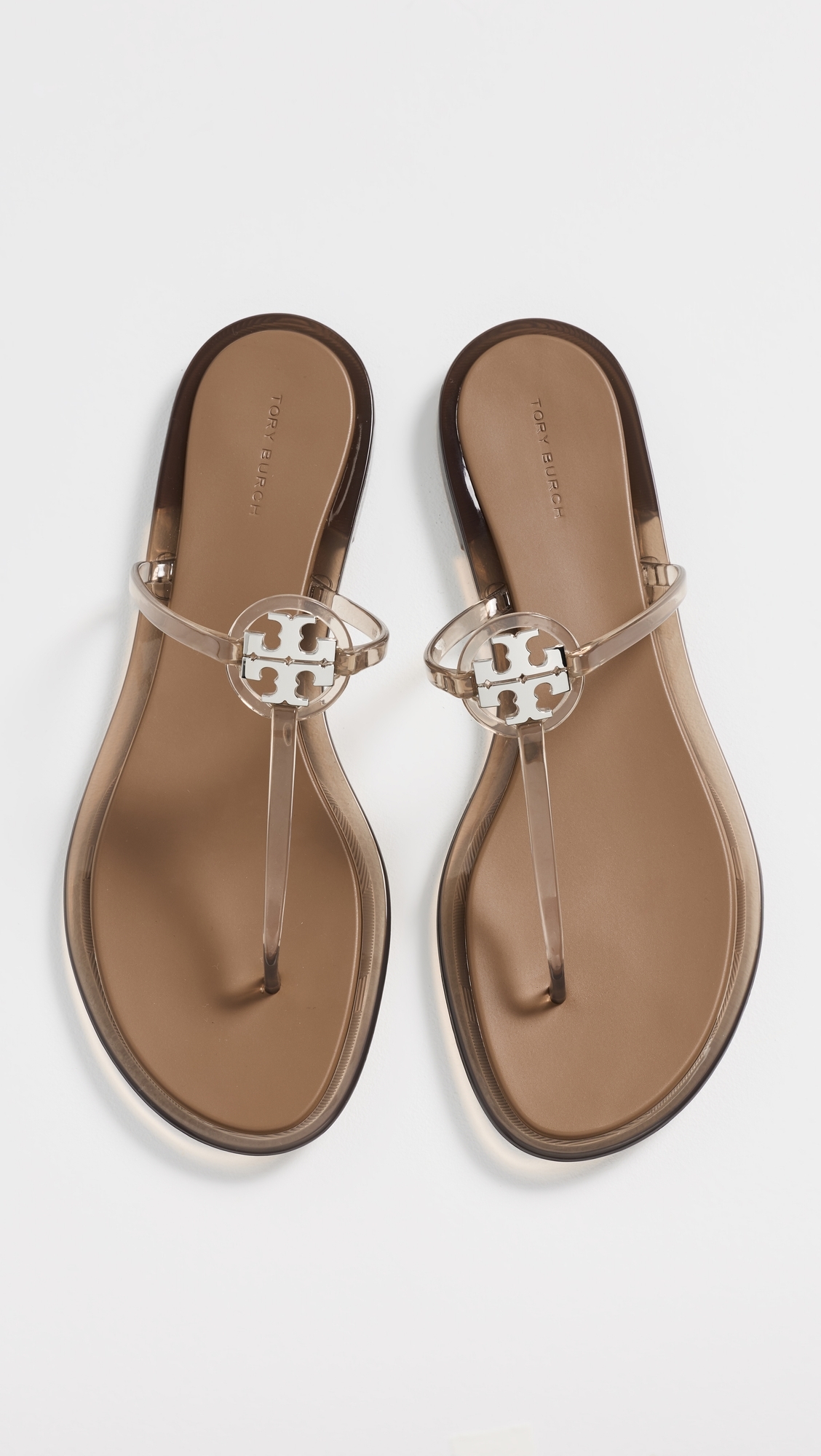 Mini Miller Jelly Sandals Transparent Almond Flour