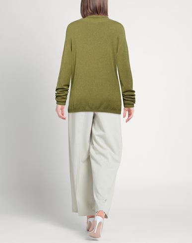Woman Turtleneck Green Size 12