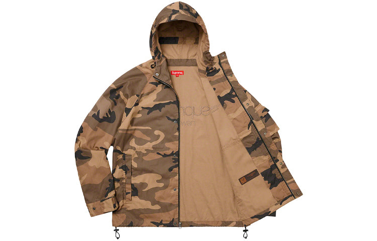 FW19 Week 11 Cotton Field Jacket Brown Woodland Camo