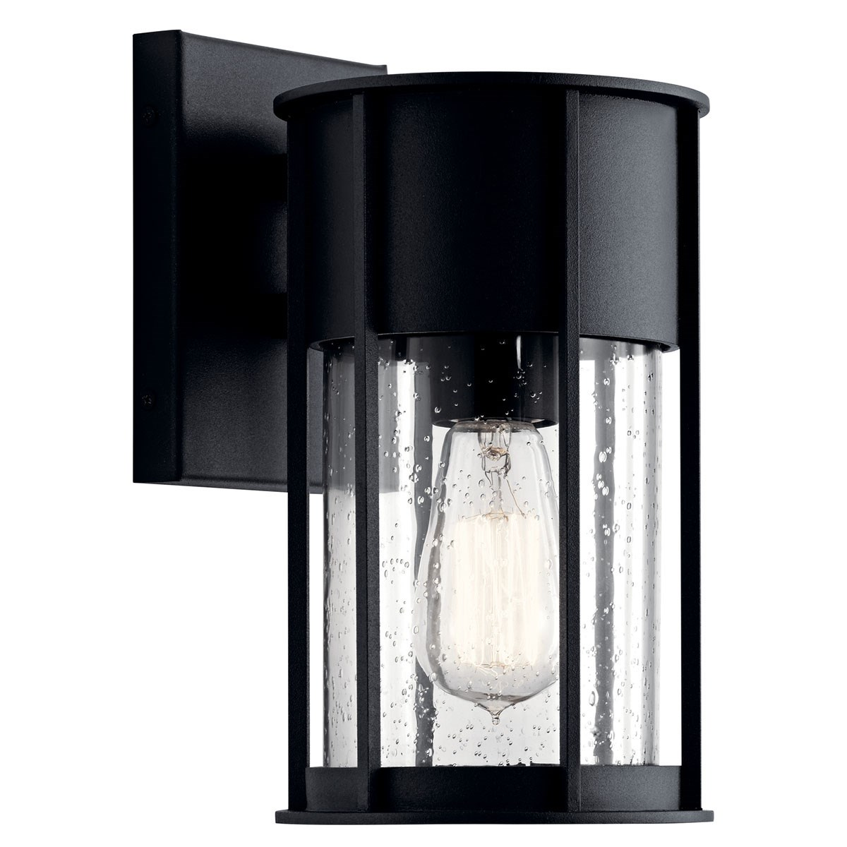 Camillo 11" Outdoor Light in Textured Black