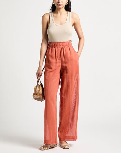 Woman Pants Rust Size 0 Cotton