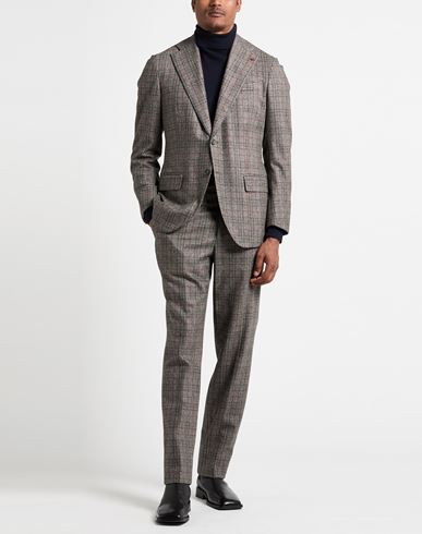 Man Suit Grey Size 46 Cashmere