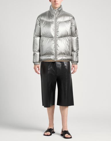 Laminar Man Puffer Silver Size L Polyamide