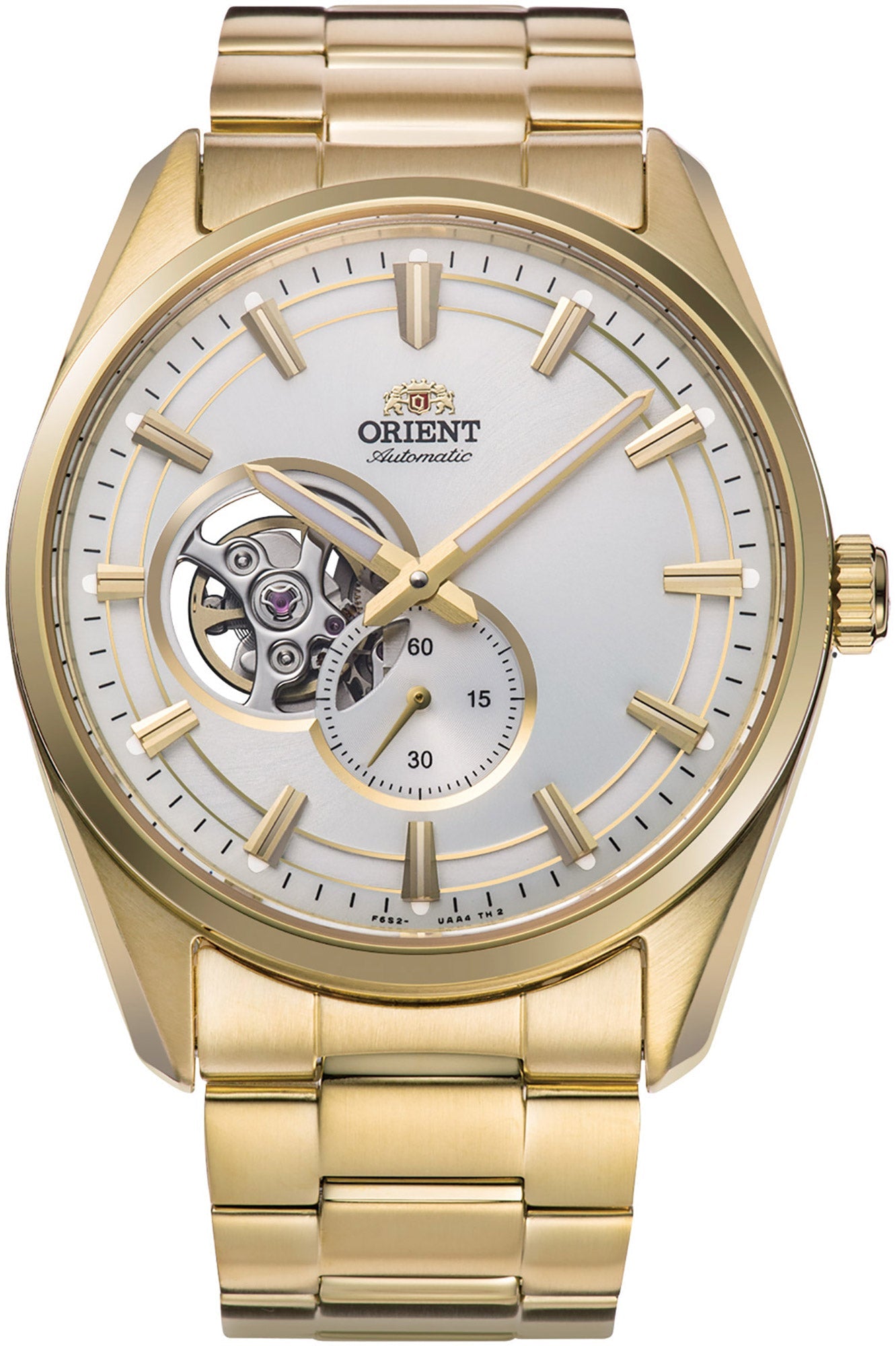 Semi-Skeleton Automatic Watch — Gold