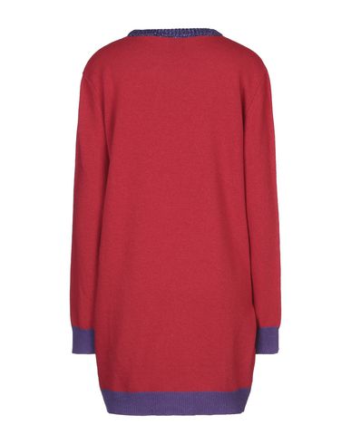 Woman Mini dress Red Size M Polyamide, Viscose, Wool, Cashmere, Polyester