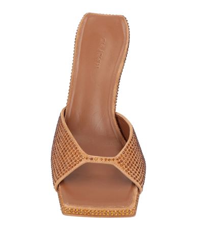 Woman Sandals Tan Size 10 Leather